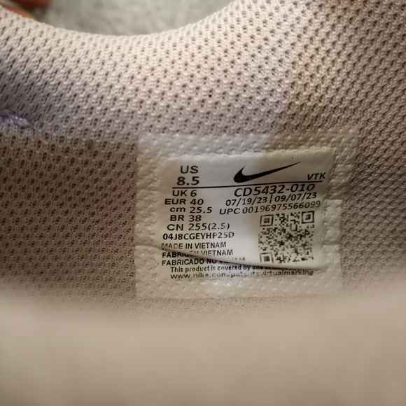 Air Max Nike Womens Running Sneakers Size 8.5 - Picture 12 of 13